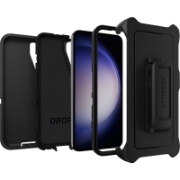 Afbeeldingen van OtterBox Defender Case voor Galaxy S23, Schokbestendig, Valbestendig, Ultra-robuust, Beschermhoes, 4x Getest volgens Militaire Standaard, Zwart, Geen retailverpakking