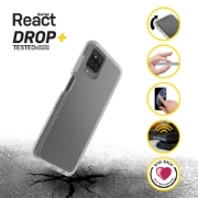 Afbeeldingen van OtterBox React Series voor Samsung Galaxy A12, transparant - Geen retailverpakking