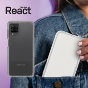 Afbeeldingen van OtterBox React Series voor Samsung Galaxy A12, transparant - Geen retailverpakking