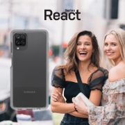 Afbeeldingen van OtterBox React Series voor Samsung Galaxy A12, transparant - Geen retailverpakking