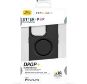Afbeeldingen van OtterBox Otter+Pop Case voor iPhone 14 Pro, Schokbestendig, Valbestendig, Beschermhoes met PopSockets PopGrip, 3x getest volgens militaire standaard, Antimicrobieel, Zwart