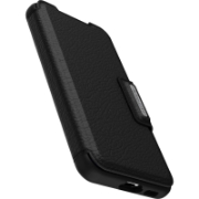 Afbeeldingen van OtterBox Strada-hoesje voor Galaxy S23, schokbestendig, valbestendig, lederen folio met kaarthouder, 3x getest volgens militaire standaard, Zwart, Geen retailverpakking