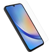Afbeeldingen van OtterBox Trusted Glass-screenprotector voor Galaxy A34 5G, gehard glas, x2 krasbescherming, bescherming tegen vallen en splinters