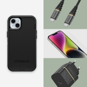 Afbeeldingen van OtterBox Defender Series voor iPhone 15 Plus, Black