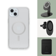 Afbeeldingen van OtterBox Symmetry Series voor MagSafe voor iPhone 15 Plus, Clear