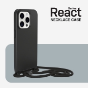 Afbeeldingen van OtterBox React Series Necklace MagSafe voor iPhone 15 Pro, Black