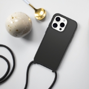 Afbeeldingen van OtterBox React Series Necklace MagSafe voor iPhone 15 Pro, Black