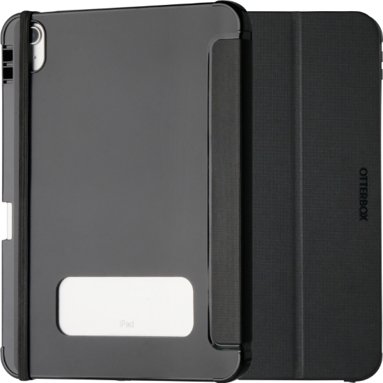 Image de OtterBox React Folio Series pour Apple iPad (A16/10th gen), noir - produits livrés sans emballage