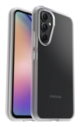 Afbeeldingen van OtterBox Drop Protection-bundel voor Galaxy A54 5G; React doorzichtige behuizing getest volgens militaire standaard en prestatie glazen schermbeschermer 2x antikrastechnologie
