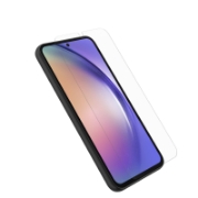 Afbeeldingen van OtterBox Drop Protection-bundel voor Galaxy A54 5G; React doorzichtige behuizing getest volgens militaire standaard en prestatie glazen schermbeschermer 2x antikrastechnologie