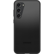 Afbeeldingen van OtterBox React-hoesje voor Galaxy S23+ , schokbestendig, valbestendig, ultradun, beschermende, getest volgens militaire standaard, Antimicrobieel, Black Crystal
