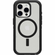 Image de OtterBox Defender Series XT pour iPhone 15 Pro, Dark Side (Clear / Black)