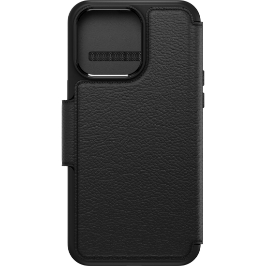 Afbeeldingen van OtterBox Strada Series Folio MagSafe voor iPhone 15 Pro Max, Shadow (Black)