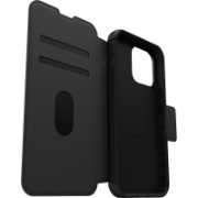 Afbeeldingen van OtterBox Strada Series Folio MagSafe voor iPhone 15 Pro Max, Shadow (Black)
