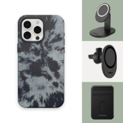 Afbeeldingen van OtterBox Symmetry Series for MagSafe voor iPhone 15 Pro, Burnout Sky (Black)