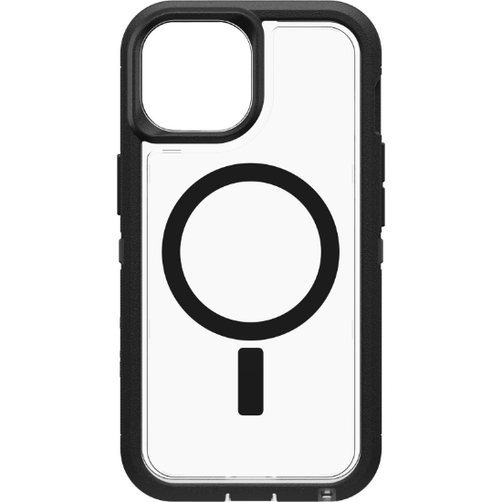 Afbeeldingen van OtterBox Defender Series XT voor iPhone 15, Dark Side (Clear / Black)