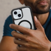 Afbeeldingen van OtterBox Defender Series XT voor iPhone 15, Dark Side (Clear / Black)