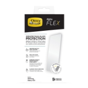 Afbeeldingen van OtterBox Alpha Flex-screenprotector voor Galaxy S23, ultrasterke bescherming tegen scheuren en schilfers, breukvast, antimicrobiële bescherming