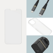 Afbeeldingen van OtterBox Premium Glass Antimicrobial Series voor iPhone 14 Pro, Transparant