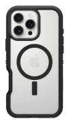 Image de OtterBox Defender Series XT Clear pour MagSafe pour Apple iPhone 16 Pro Max, Dark Side