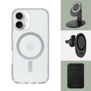 Afbeeldingen van OtterBox Symmetry Series Clear voor MagSafe voor Apple iPhone 16, Transparant