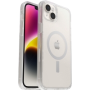 Afbeeldingen van OtterBox Symmetry+ doorzichtige hoes voor iPhone 14 Plus voor MagSafe, schokbestendig, valbestendig, dunne beschermende hoes, 3x getest volgens militaire standaard, Antimicrobieel, Clear