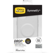 Afbeeldingen van OtterBox Symmetry+ doorzichtige hoes voor iPhone 14 Plus voor MagSafe, schokbestendig, valbestendig, dunne beschermende hoes, 3x getest volgens militaire standaard, Antimicrobieel, Clear