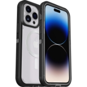 Afbeeldingen van OtterBox Defender XT-hoes voor iPhone 14 Pro Max met MagSafe, schokbestendig, valbestendig, ultrarobuust, 5x getest volgens militaire standaard, Black Crystal