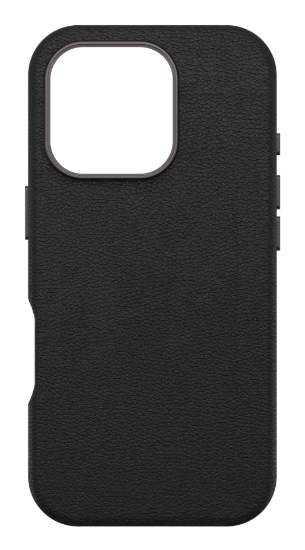 Afbeeldingen van OtterBox Symmetry Series Cactus Leather voor MagSafe voor iPhone 16 Pro, Noir Ash