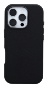 Afbeeldingen van OtterBox Symmetry Series Cactus Leather voor MagSafe voor iPhone 16 Pro, Noir Ash