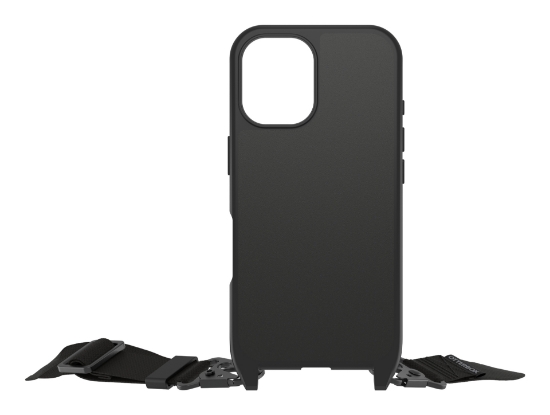 Afbeeldingen van OtterBox React Necklace Series voor MagSafe voor iPhone 16, Zwart
