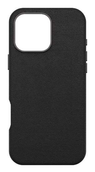 Afbeeldingen van OtterBox Symmetry Series Cactus Leather voor MagSafe voor iPhone 16 Pro Max, Noir Ash