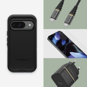 Afbeeldingen van OtterBox Defender Series voor Pixel 9, Pixel 9 Pro, Black
