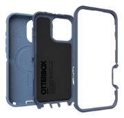 Afbeeldingen van OtterBox Defender Series voor MagSafe voor iPhone 16 Pro Max, Baby Blue Jeans