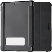 Afbeeldingen van OtterBox React Folio-hoes voor iPad 8th/9th gen, schokbestendig, valbestendig, ultradun, beschermende folio-hoes, getest volgens militaire standaard, Zwart, Geen retailverpakking