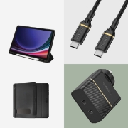 Picture of OtterBox React Folio Series Case for Galaxy Tab S9+, Black