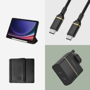 Picture of OtterBox React Folio Series Case for Galaxy Tab S9+, Black