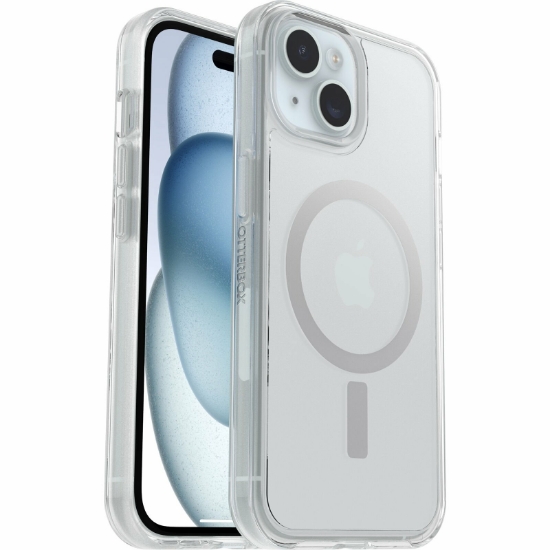 Afbeeldingen van OtterBox Symmetry Series Clear voor MagSafe voor iPhone 15, Clear