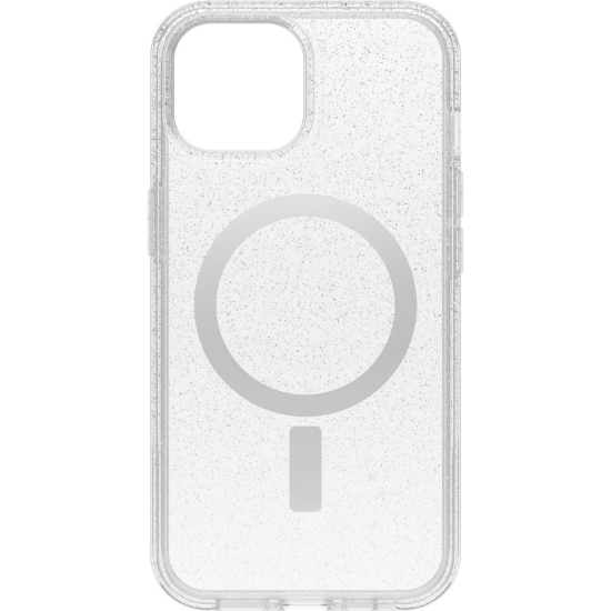 Afbeeldingen van OtterBox Symmetry Series Clear voor MagSafe voor iPhone 15, Stardust (Clear Glitter)