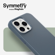 Image de OtterBox Symmetry Series pour MagSafe pour iPhone 15 Pro Max, Bluetiful (Blue)