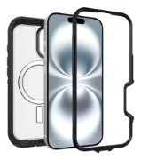 Afbeeldingen van OtterBox Defender Series XT Clear voor MagSafe voor Apple iPhone 16, Dark Side