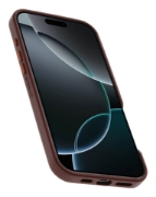 Afbeeldingen van OtterBox Symmetry Series Cactus Leather voor MagSafe voor iPhone 16 Pro Max, Rich Adobe