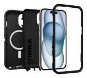 Afbeeldingen van OtterBox Defender Series voor MagSafe voor Apple iPhone 16e/15/14/13, zwart