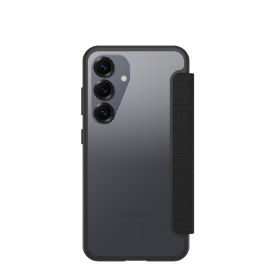 Afbeeldingen van OtterBox React Folio Series voor Samsung Galaxy S25, transparant/zwart