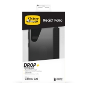 Afbeeldingen van OtterBox React Folio Series voor Samsung Galaxy S25, transparant/zwart