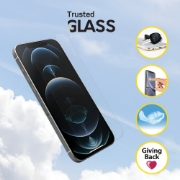 Afbeeldingen van OtterBox Trusted Glass Series voor Apple iPhone 12/iPhone 12 Pro, transparant