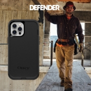 Picture of OtterBox Defender Series for Apple iPhone 12/iPhone 12 Pro, black - No retail packaging