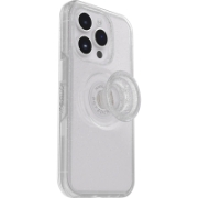 Afbeeldingen van OtterBox Otter+Pop-hoesje voor iPhone 14 Pro Max, schokbestendig, valbestendig, beschermhoes met PopGrip, 3x getest volgens militaire standaard, transparant