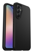 Afbeeldingen van OtterBox React-hoesje voor Galaxy A54 5G, schokbestendig, valbestendig, ultradun, beschermende, getest volgens militaire standaard, Antimicrobieel, Zwart, Geen retailverpakking