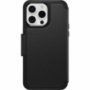 Afbeeldingen van OtterBox Strada Series Folio MagSafe voor iPhone 15 Pro Max, Shadow - Geen retailverpakking